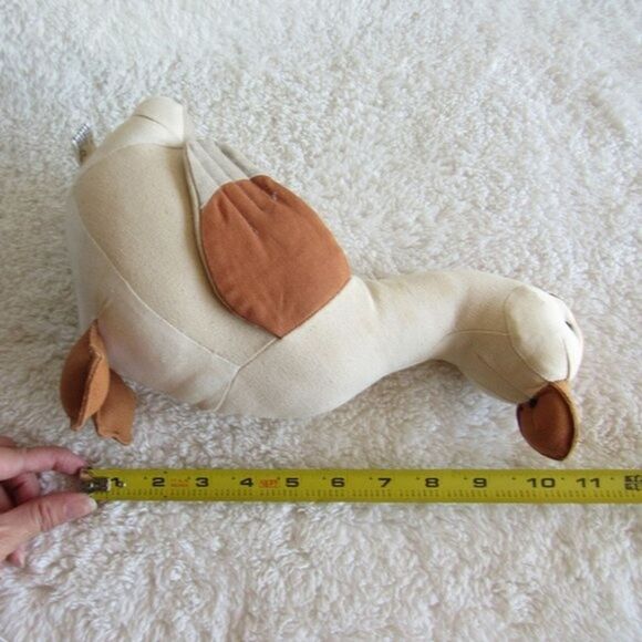 Goose Duck Doorstop Plush Stuffed Animal Vintage Russ Berrie Cottagecore - Picture 8 of 14
